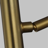 Nodes Pivot Wall Light by Kelly by Kelly Wearstler, Finish: Midnight Black, Burnished Brass, Size: Small, Large, | Casa Di Luce Lighting