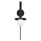 Nodes Pivot Wall Light by Kelly by Kelly Wearstler, Finish: Midnight Black, Burnished Brass, Size: Small, Large, | Casa Di Luce Lighting