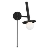 Nodes Pivot Wall Light by Kelly by Kelly Wearstler, Finish: Midnight Black, Burnished Brass, Size: Small, Large, | Casa Di Luce Lighting