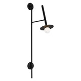 Nodes Pivot Wall Light by Kelly by Kelly Wearstler, Finish: Midnight Black, Burnished Brass, Size: Small, Large, | Casa Di Luce Lighting