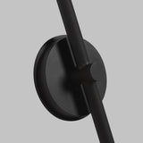 Nodes Pivot Wall Light by Kelly by Kelly Wearstler, Finish: Midnight Black, Burnished Brass, Size: Small, Large, | Casa Di Luce Lighting