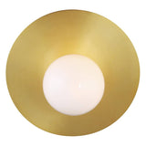 Nodes Angled Wall Sconce by Kelly by Kelly Wearstler, Finish: Midnight Black, Burnished Brass, , | Casa Di Luce Lighting