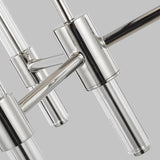 Polished Nickel 3 Light Robert Chandelier by Lauren by Ralph Lauren