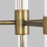 Time Worn Brass 3 Light Robert Chandelier by Lauren by Ralph Lauren