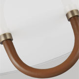 Katie Ceiling Light by Lauren Ralph Lauren, Finish: Polished Nickel, Time Worn Brass, , | Casa Di Luce Lighting