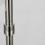 Hazel Task Floor Lamp by Lauren Ralph Lauren, Finish: Nickel Polished, Time Worn Brass, , | Casa Di Luce Lighting