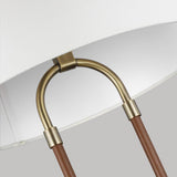 Katie Table Lamp by Lauren Ralph Lauren, Finish: Polished Nickel, Time Worn Brass, , | Casa Di Luce Lighting