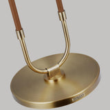 Katie Floor Lamp by Lauren Ralph Lauren, Finish: Polished Nickel, Time Worn Brass, , | Casa Di Luce Lighting