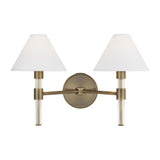 Time Worn Brass Robert Bathroom Vanity Light by Lauren Ralph Lauren