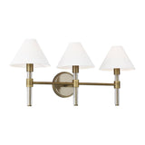 Time Worn Brass Robert Bathroom Vanity Light by Lauren Ralph Lauren