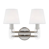 Jake Bathroom Light Vanity by Lauren Ralph Lauren, Number of Lights: 2, , | Casa Di Luce Lighting