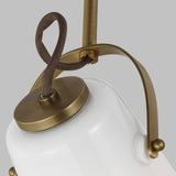 Hazel Task Wall Light by Lauren Ralph Lauren, Finish: Nickel Polished, Time Worn Brass, , | Casa Di Luce Lighting