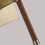 Katie Torch Wall Light by Lauren Ralph Lauren, Finish: Polished Nickel, Time Worn Brass, , | Casa Di Luce Lighting