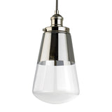 Polished Nickel Waveform Pendant by Feiss by Generation Lighting