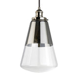 Polished Nickel Waveform Pendant by Feiss by Generation Lighting