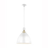 Brynne LED Pendant by Feiss by Generation Lighting, Finish: Black Matte, Nickel Polished, Nickel Satin, White, BB - Burnished Brass, Size: Small, Medium, | Casa Di Luce Lighting