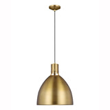 Brynne LED Pendant by Feiss by Generation Lighting, Finish: Black Matte, Nickel Polished, Nickel Satin, White, BB - Burnished Brass, Size: Small, Medium, | Casa Di Luce Lighting