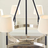 Katie Chandelier by Lauren Ralph Lauren, Finish: Polished Nickel, Time Worn Brass, Number of Lights: 6, 8, | Casa Di Luce Lighting