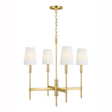 Beckham Classic Chandelier by TOB by Thomas O'Brien, Finish: Nickel Polished, Burnished Brass, Size: Medium, Large, | Casa Di Luce Lighting