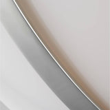 Logan Large Flush Mount by TOB by Thomas O'Brien, Finish: Nickel Polished, Aged Iron, , | Casa Di Luce Lighting