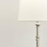 Capri Table Lamp by TOB by Thomas O'Brien, Finish: Aged Iron, Nickel Polished, , | Casa Di Luce Lighting