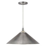 Capri Wide Pendant by TOB by Thomas O'Brien, Finish: Aged Iron, Burnished Brass, AN - Antique Nickel, , | Casa Di Luce Lighting