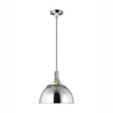 Logan Pendant by TOB by Thomas O'Brien, Finish: Nickel Polished, Size: Large, | Casa Di Luce Lighting