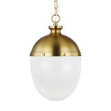 Aubry Pendant by TOB by Thomas O'Brien, Finish: BB - Burnished Brass, Midnight Black, Nickel Polished, , | Casa Di Luce Lighting