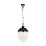 Aubry Pendant by TOB by Thomas O'Brien, Finish: BB - Burnished Brass, Midnight Black, Nickel Polished, , | Casa Di Luce Lighting