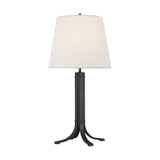 Logan Table Lamp by TOB by Thomas O'Brien, Finish: Nickel Polished, Aged Iron, , | Casa Di Luce Lighting