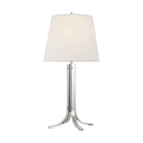 Logan Table Lamp by TOB by Thomas O'Brien, Finish: Nickel Polished, Aged Iron, , | Casa Di Luce Lighting