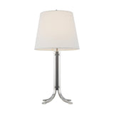 Logan Table Lamp by TOB by Thomas O'Brien, Finish: Nickel Polished, Aged Iron, , | Casa Di Luce Lighting