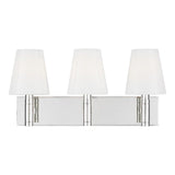 Beckham Classic Bathroom Vanity Light by TOB by Thomas O'Brien, Finish: Nickel Polished, Number of Lights: 3, | Casa Di Luce Lighting