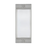 Logan Rectangular Wall Sconce by TOB by Thomas O'Brien, Finish: Nickel Polished, Aged Iron, Size: Small, Large, | Casa Di Luce Lighting