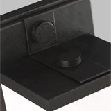 Logan Rectangular Wall Sconce by TOB by Thomas O'Brien, Finish: Nickel Polished, Aged Iron, Size: Small, Large, | Casa Di Luce Lighting