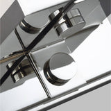 Logan Rectangular Wall Sconce by TOB by Thomas O'Brien, Finish: Nickel Polished, Aged Iron, Size: Small, Large, | Casa Di Luce Lighting