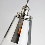 Polished Nickel Waveform Pendant by Feiss by Generation Lighting