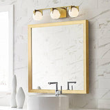 Abbott Bathroom Vanity Light by Feiss by Generation Lighting, Finish: BB - Burnished Brass, Nickel Polished, , | Casa Di Luce Lighting