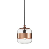 Futura SP P Pendant Light by Vistosi, Color: Crystal/Copper-Vistosi, Finish: Copper, Light Option: E26 | Casa Di Luce Lighting
