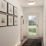 FUZ11 Misty Square Flush Mount - Lifestyle