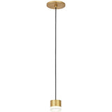Gable Pendant By Tech Lighting, Finish: Natural Brass