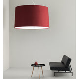 Velvet Suspension in living room