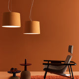 Velvet Suspension in living room