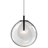 Cantina LED Pendant by Sonneman, Color: Clear, Size: Medium, | Casa Di Luce Lighting