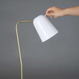 Dobi Table Lamp by Seed Design, Finish: Black/Copper, White/Brass, , | Casa Di Luce Lighting