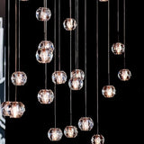 Gemma 3 Light Suspension by Viso, Color: Amber, Clear, Smoke, , | Casa Di Luce Lighting