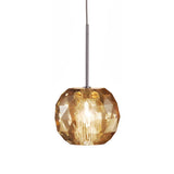 Gemma Pendant Light by Viso, Color: Amber, Clear, Smoke, , | Casa Di Luce Lighting