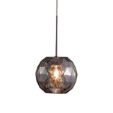 Gemma Pendant Light by Viso, Color: Amber, Clear, Smoke, , | Casa Di Luce Lighting