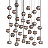 Gemma 36 Light Suspension by Viso, Color: Smoke, , | Casa Di Luce Lighting