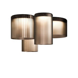 Giass Ceiling Light by Kundalini, Finish: White, Smoky Grey, Size: Giass 25, Giass 30, Giass 40, Giass 50, | Casa Di Luce Lighting